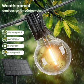 Svater solar panel powers lights with eco-friendly, energy-saving performance.