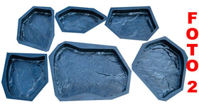 SvitMolds flagstone mold collection shows textured outdoor paving options