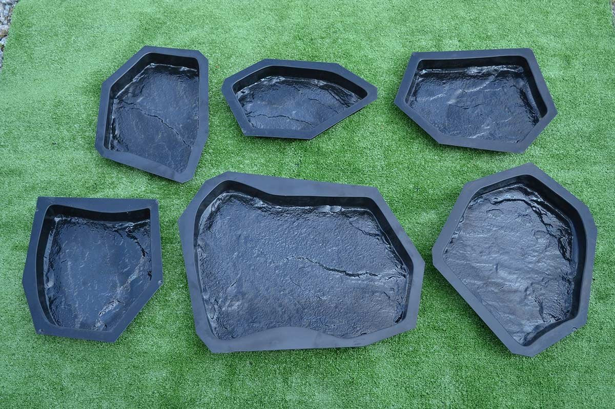 SvitMolds flagstone paving stone set for small projects