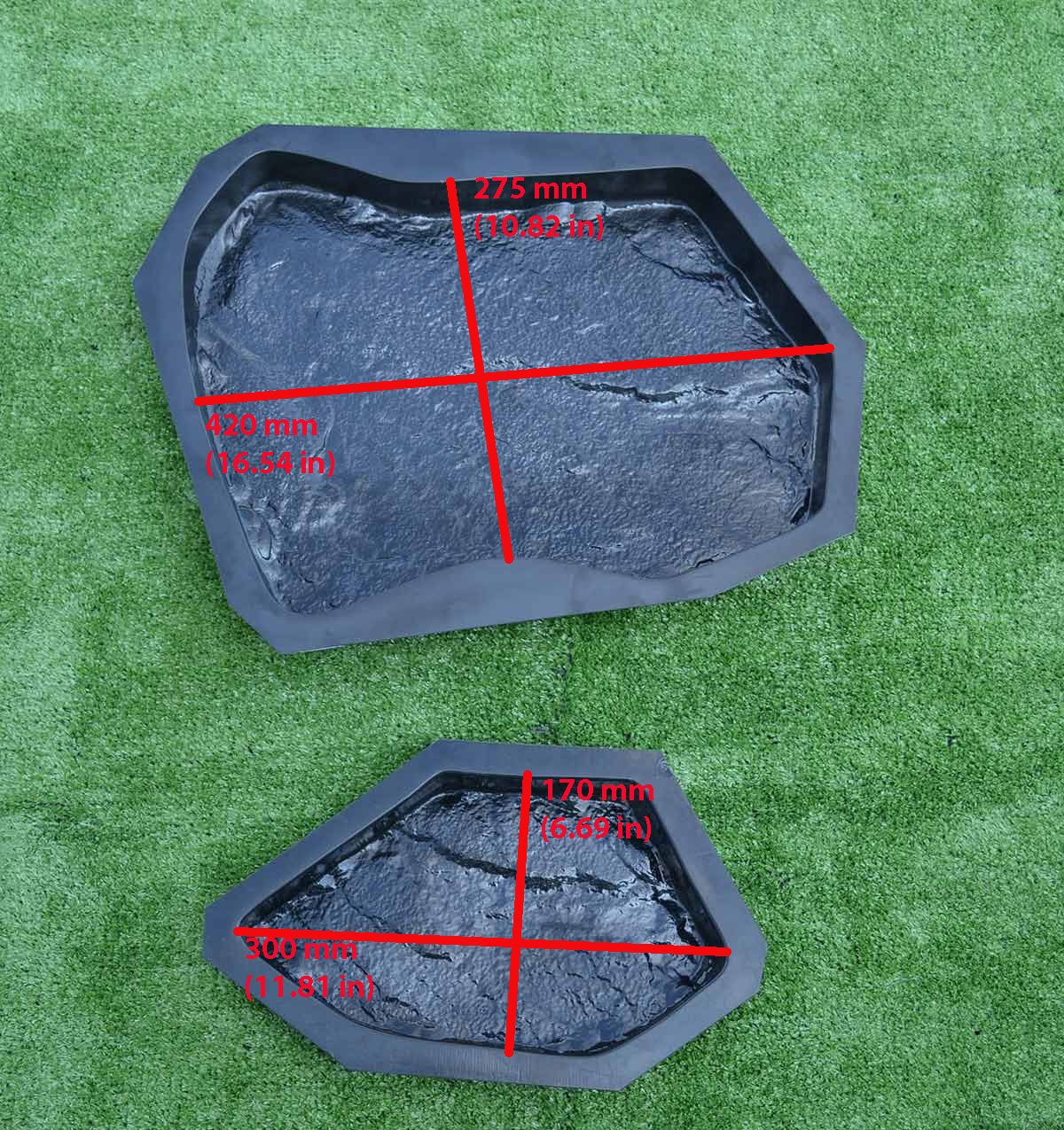 SvitMolds reusable concrete mold set for DIY projects