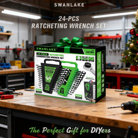 Swanlake professional-grade set ideal for shop benches and mobile repairs.
