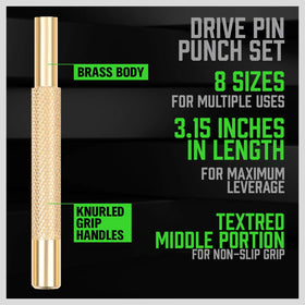 SWANLAKE non-marring brass finish protects finishes during use.