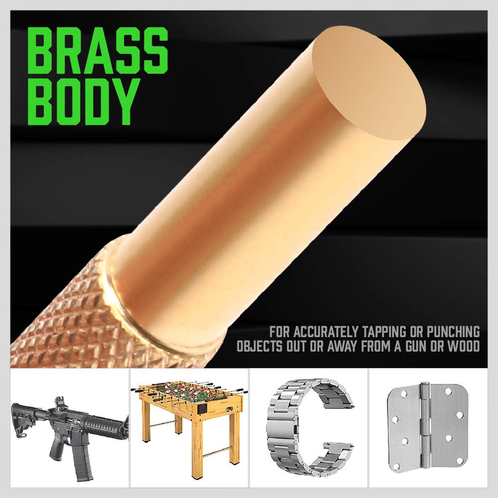 SWANLAKE punch set with green storage pouch keeps tools organized.