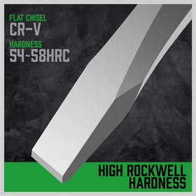 Swanlake 16-piece punch set hardness 54-58 HRC resists wear and mushrooming.