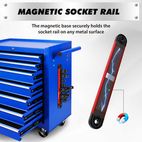 360-degree articulation of wobble joint aiding fasteners in tight spots.