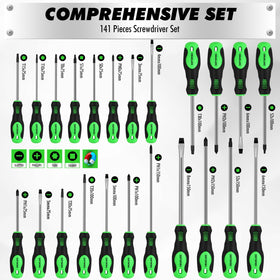 SWANLAKE 60-bit assortment enables versatile fastener compatibility.