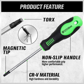 Swanlake magnetic retriever is included for easy fastener recovery in tight spots.