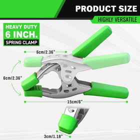 SWANLAKE nickel-plated steel clamp showing durable build for tough jobs
