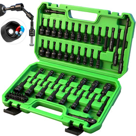 SWANLAKE nut driver set 65mm with magnetic grip for quick fastening.