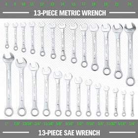 SWANLAKE SAE wrenches 1/4-1 inch for versatile fastener access
