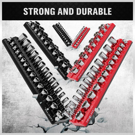 Swanlake 3/8 in SAE drive tray supports fastener management.
