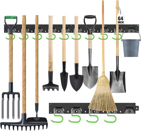SWANLAKE storage system 64inch wall-mount ready for modular tool organization