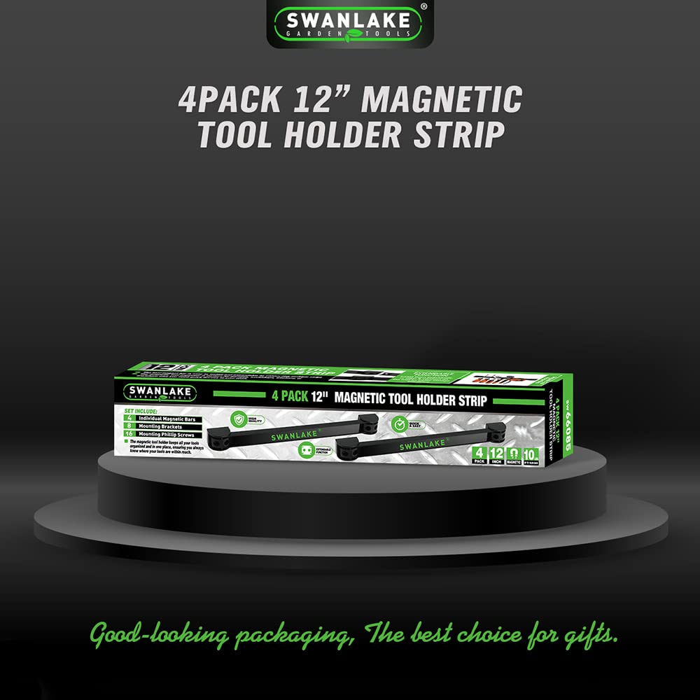 Swanlake Tools tool-holders show pliers and wrenches neatly secured on strips.