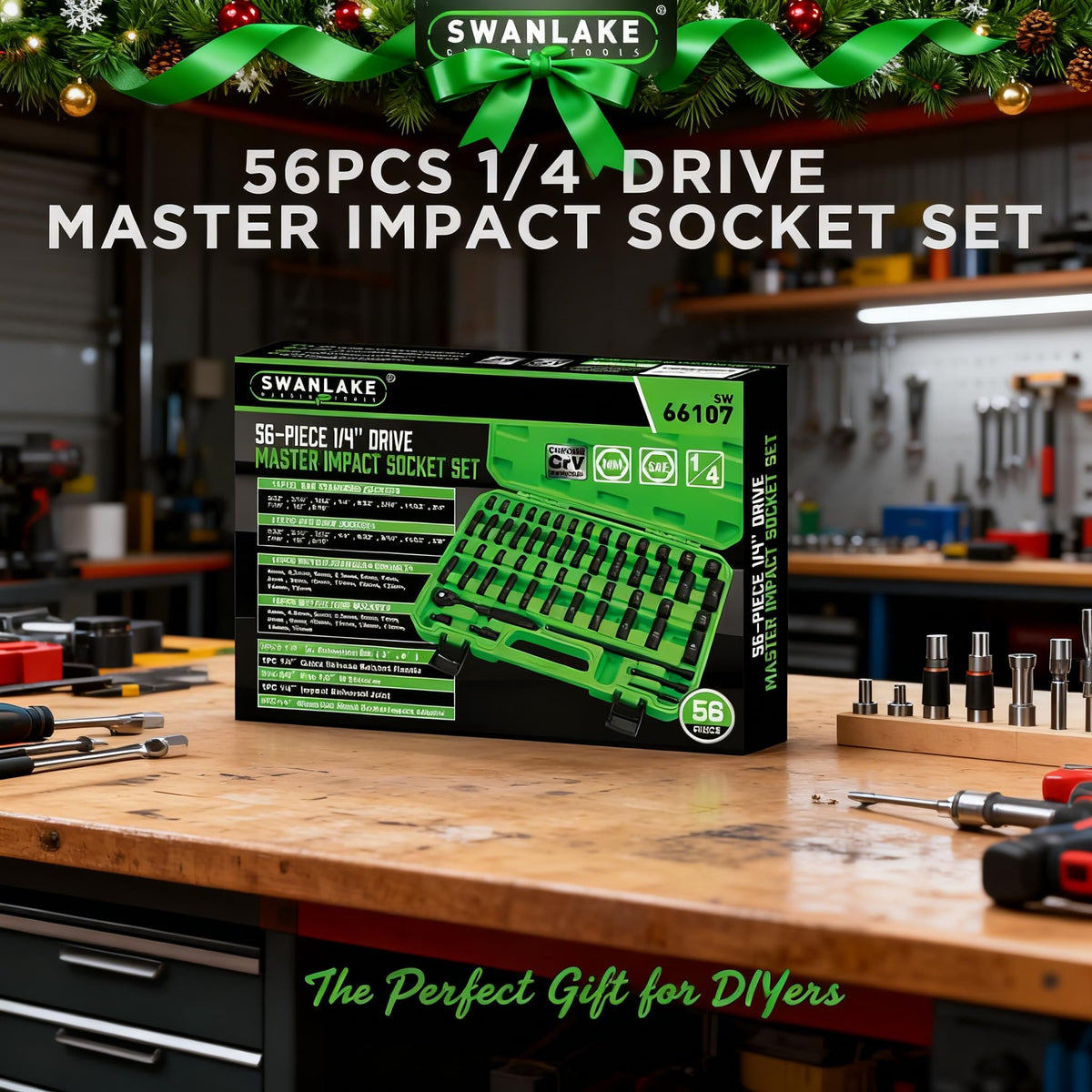 Swanlake professional-grade set designed for mobile workshops and busy garages