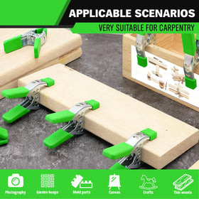 SWANLAKE versatile clamps ready for workshop and job-site tasks