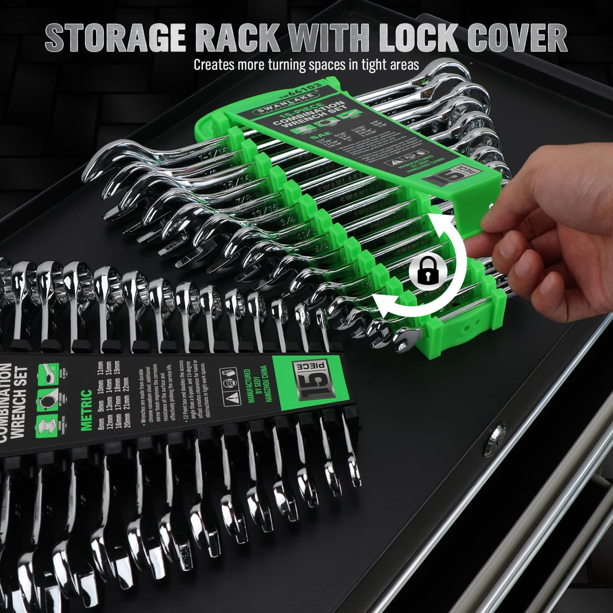 SWANLAKE 12-point box ends for secure fastener engagement