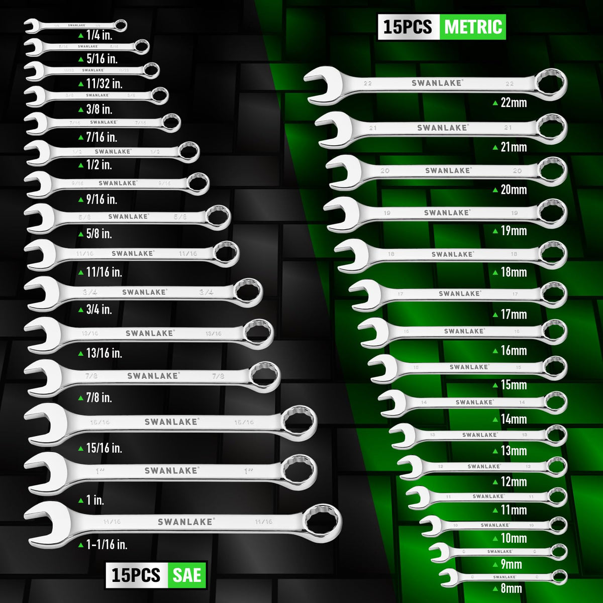 SWANLAKE chrome vanadium steel wrench durability in tough use