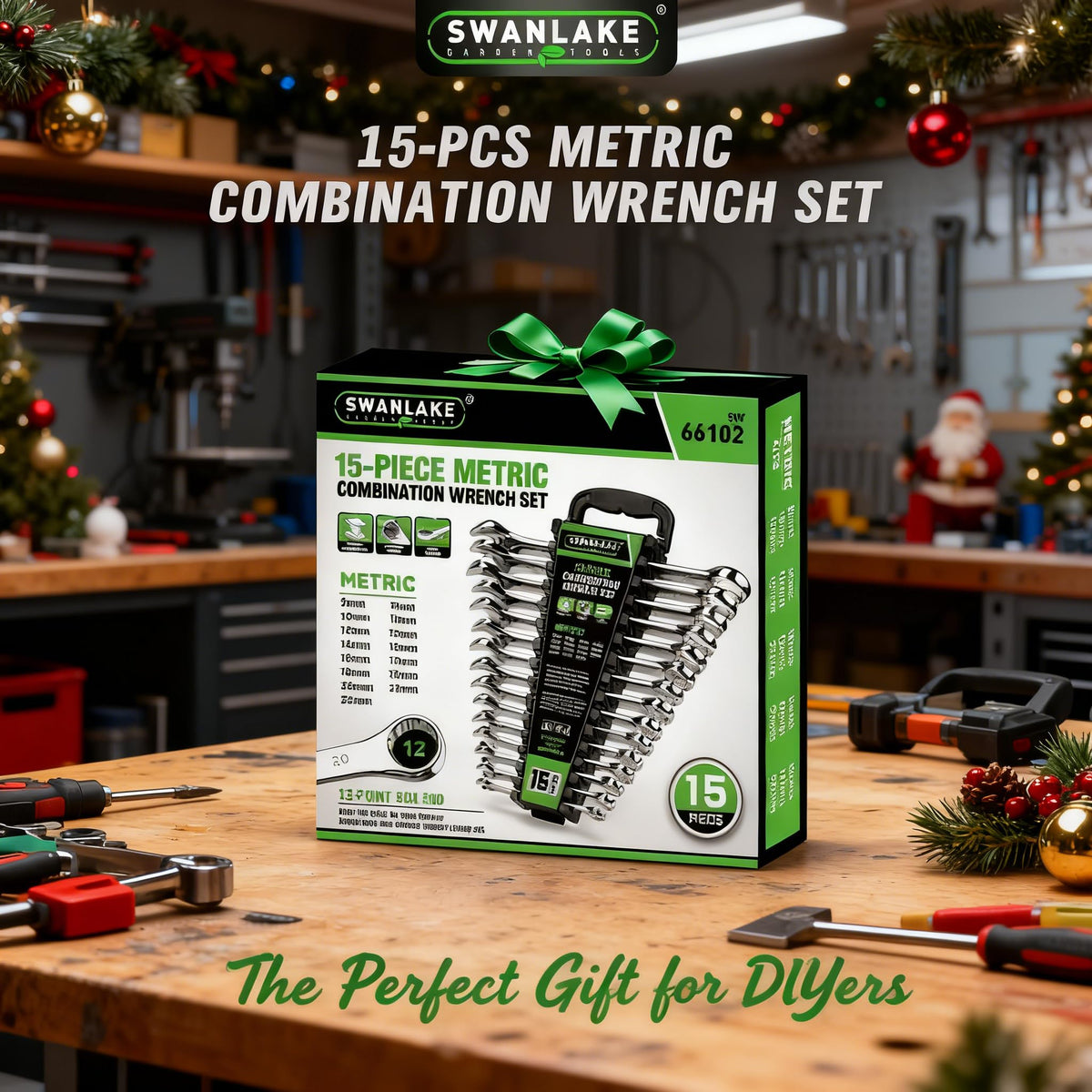 Swanlake durability and chrome finish withstand daily professional use