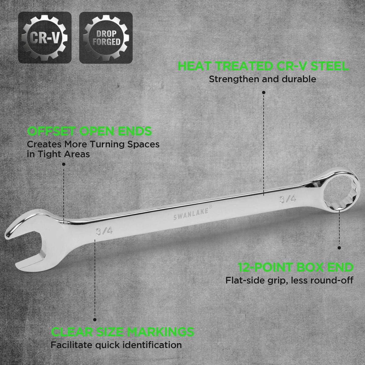 Swanlake extra-long pattern delivers extra leverage for heavy-duty tasks