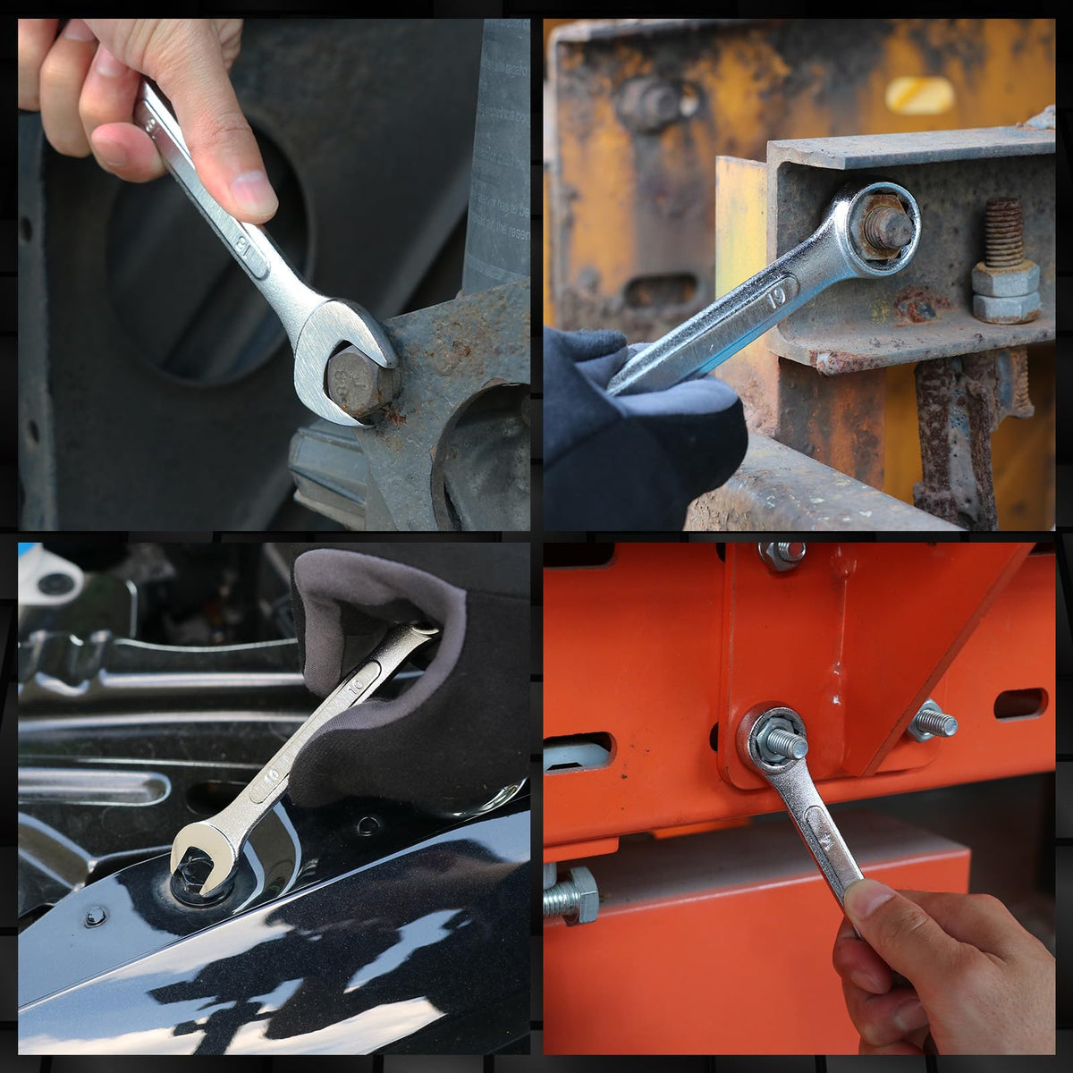 Swanlake wrench set premium durability with long-lasting chrome plating for repeated use
