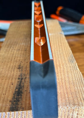Laser-engraved US and metric gradations for quick measurements