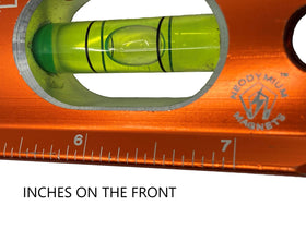 Swanson Savage aluminum torpedo body with 9-inch reach for versatile measurements.