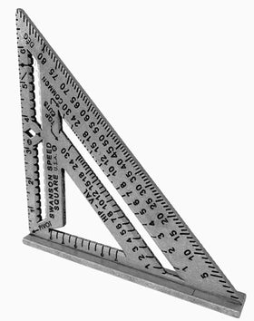 Swanson Speed Square Pro 7 22-1/2 degree pitch guide for octagon and rafters.