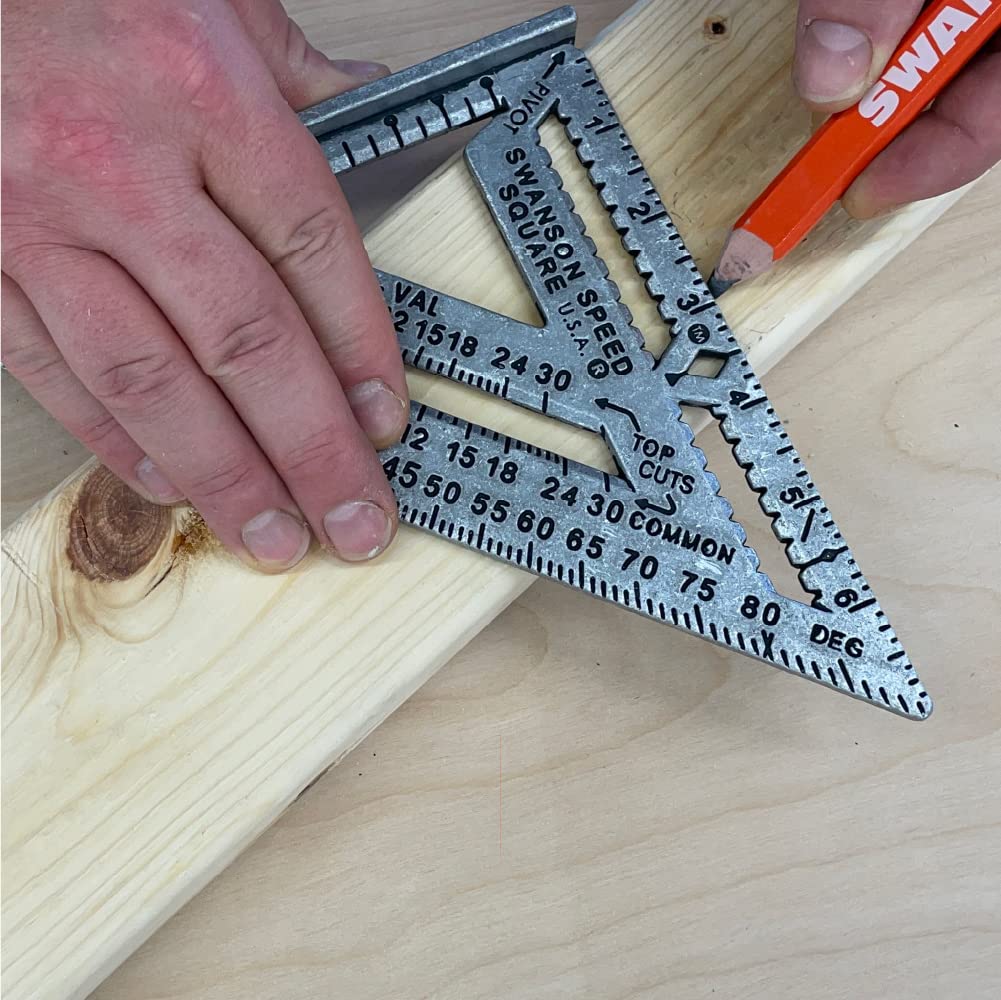 Swanson Speed Square Pro 7 sturdy construction supports daily carpentry.