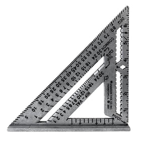 Swanson Speed Square Pro 7 marks octagon cuts with precision.