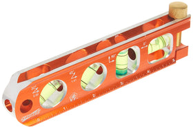 Swanson TL041M Savage level with bright vial ports for easy readings on site.