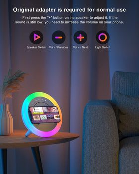 Swarmir wireless charging dock keeps devices charged while listening