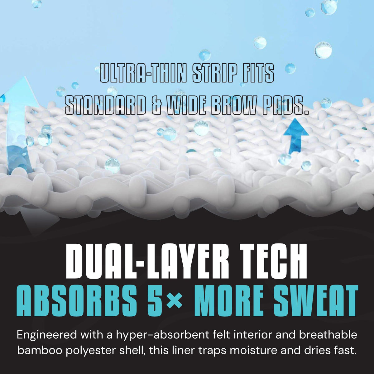 SweatHawg evaporative cooling layer keeps you comfortable in high heat environments