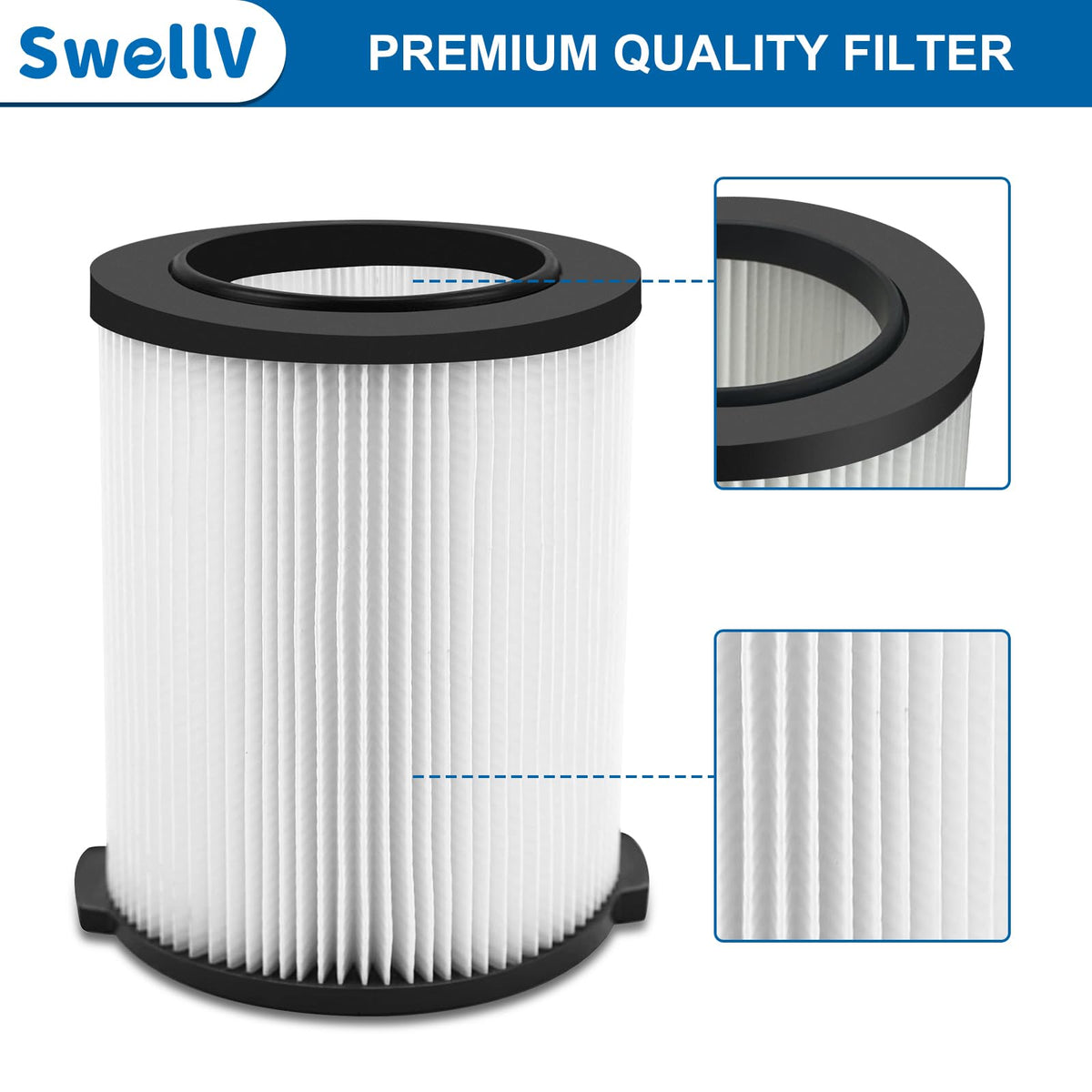 In package SwellV VF4000 replacement filter included
