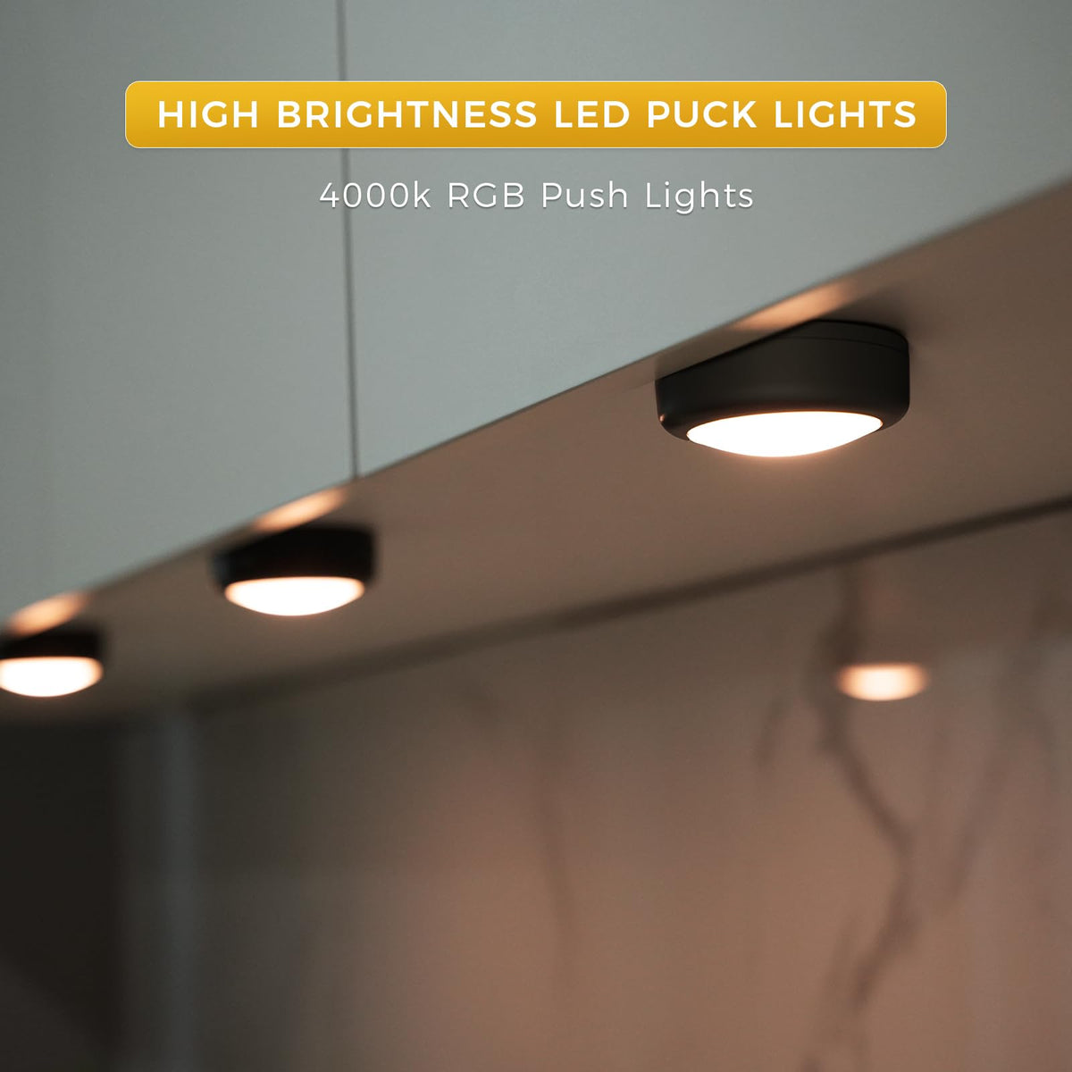 Swesara push lights remote control demonstrates immediate color changes