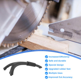 Swess miter saw hold down stick durable design supports repetitive work
