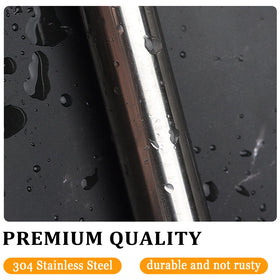 Swess stainless-steel sink brackets resist corrosion for kitchen or bath installations.