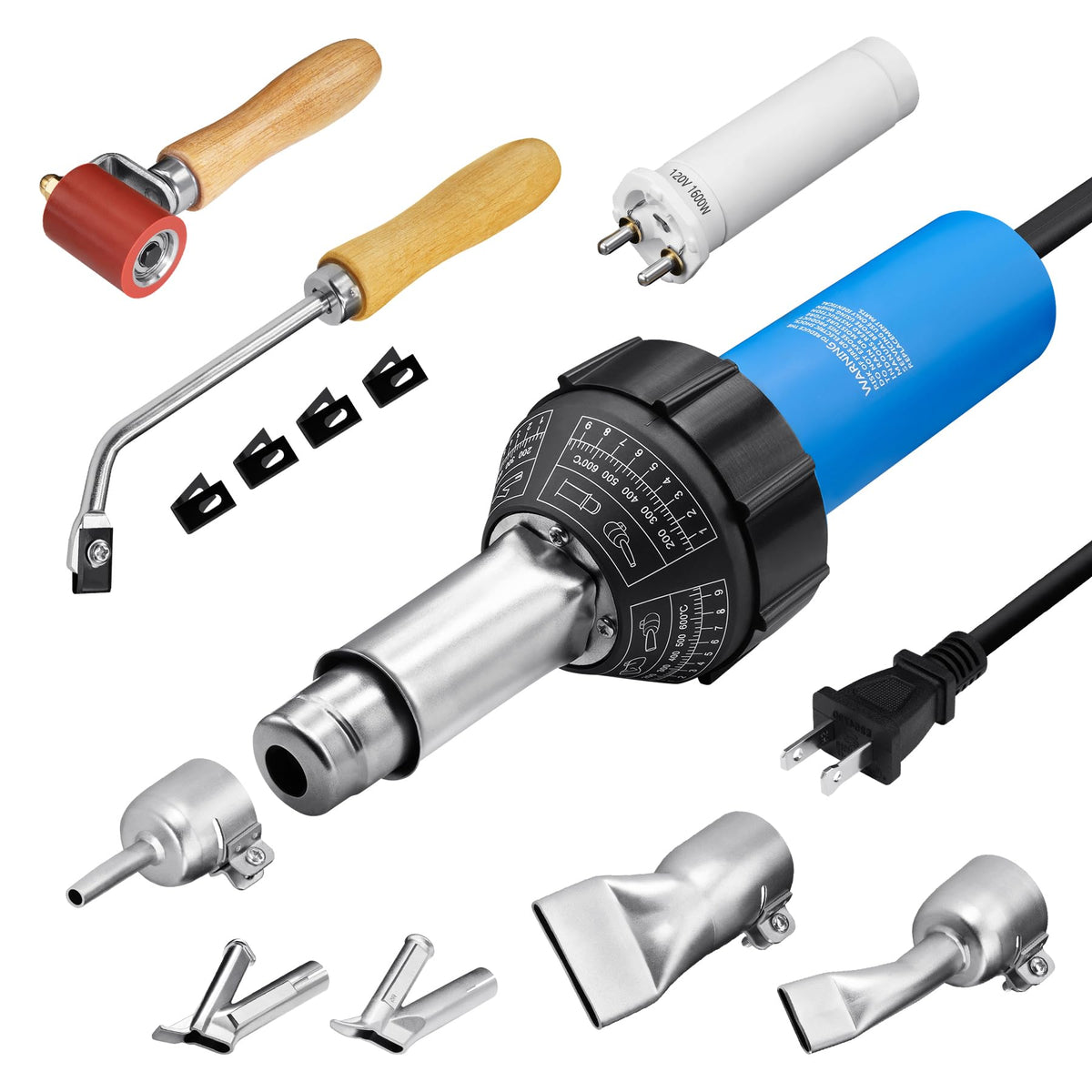 SWIGRANCE hot air welder in hand showing compact design and portability