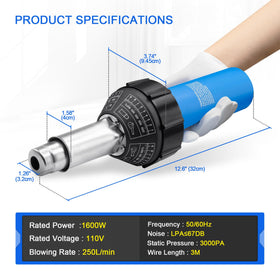 SWIGRANCE 40mm wide flat nozzle for larger panels