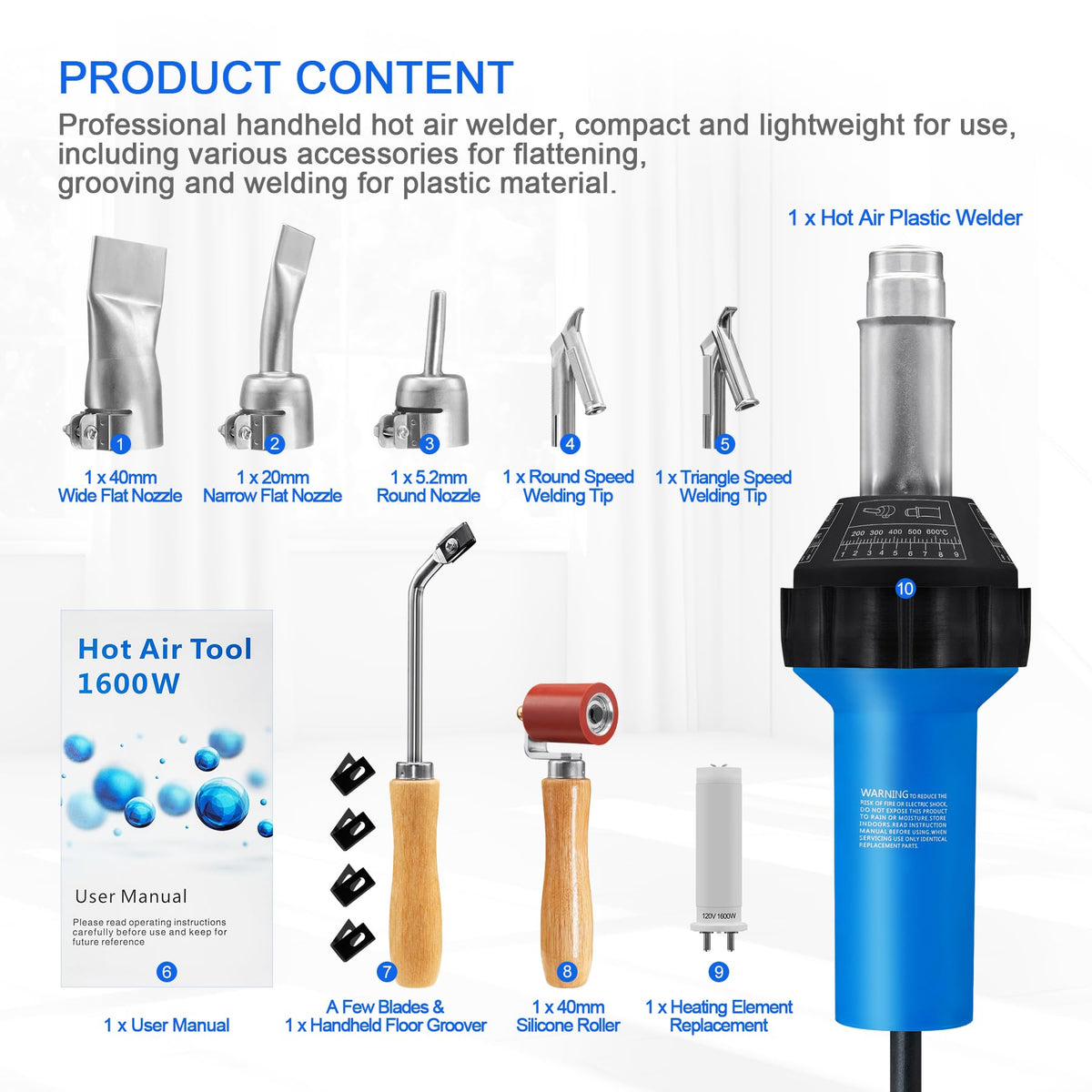 SWIGRANCE 5.2mm round nozzle for controlled heat patches