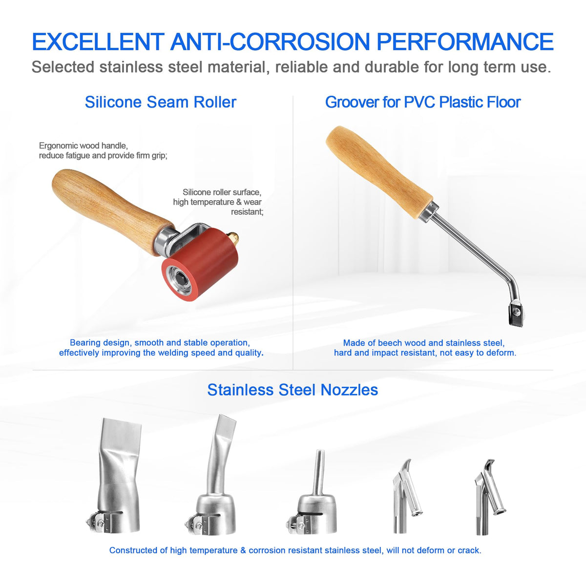 SWIGRANCE silicone roller for smooth welding