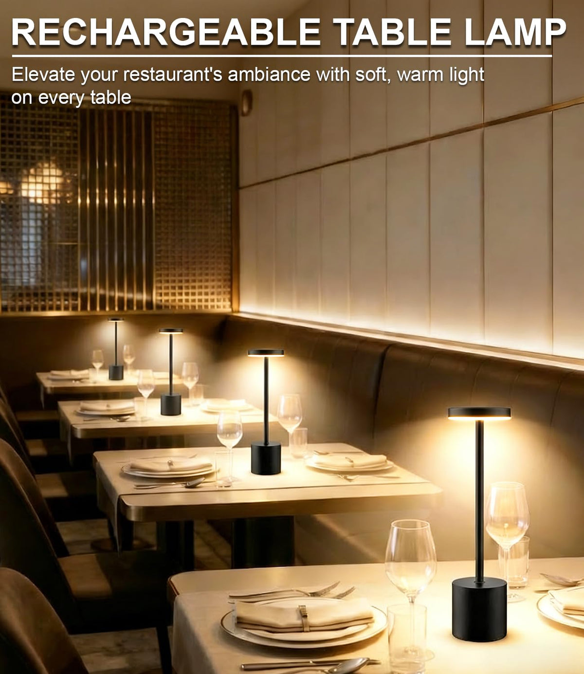 360° downlight focuses warm glow on dining table for intimate ambiance
