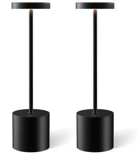 Swinerton cordless table lamp set two-pack with rechargeable battery for ambient dining