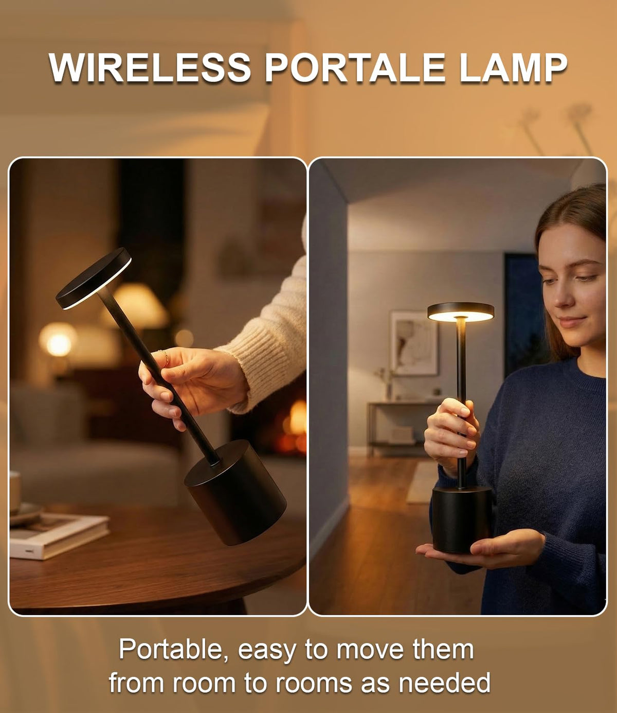 USB-C charging cable included with Swinerton lamp for convenient power