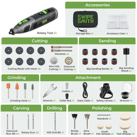 SWIPESMITH ideal for wood carving and engraving projects