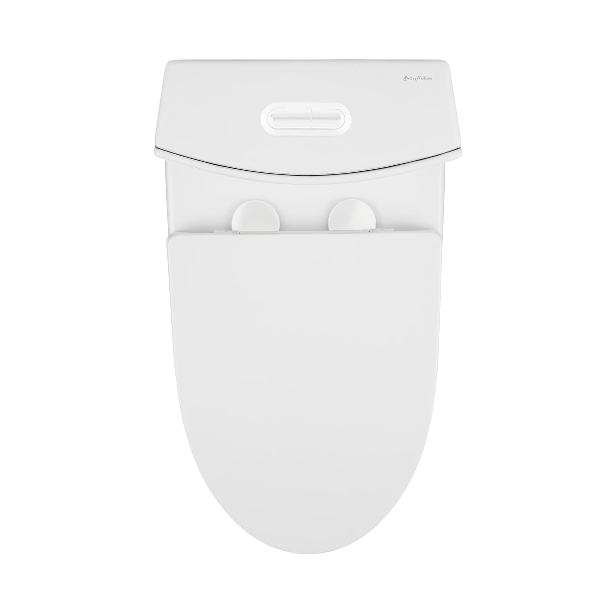 Elongated comfort height bowl on St Tropez enhances accessibility.