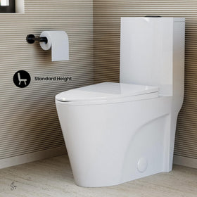 Swiss Madison St Tropez elongated bowl offers extra room and comfort
