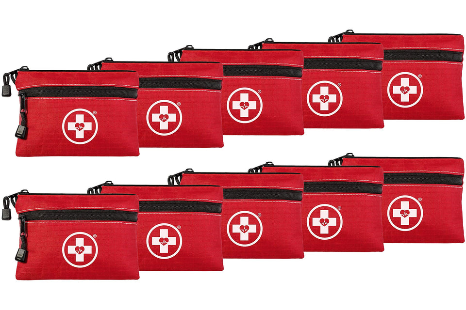 Swiss Safe 2-in-1 first aid kit in open case for quick access during emergencies