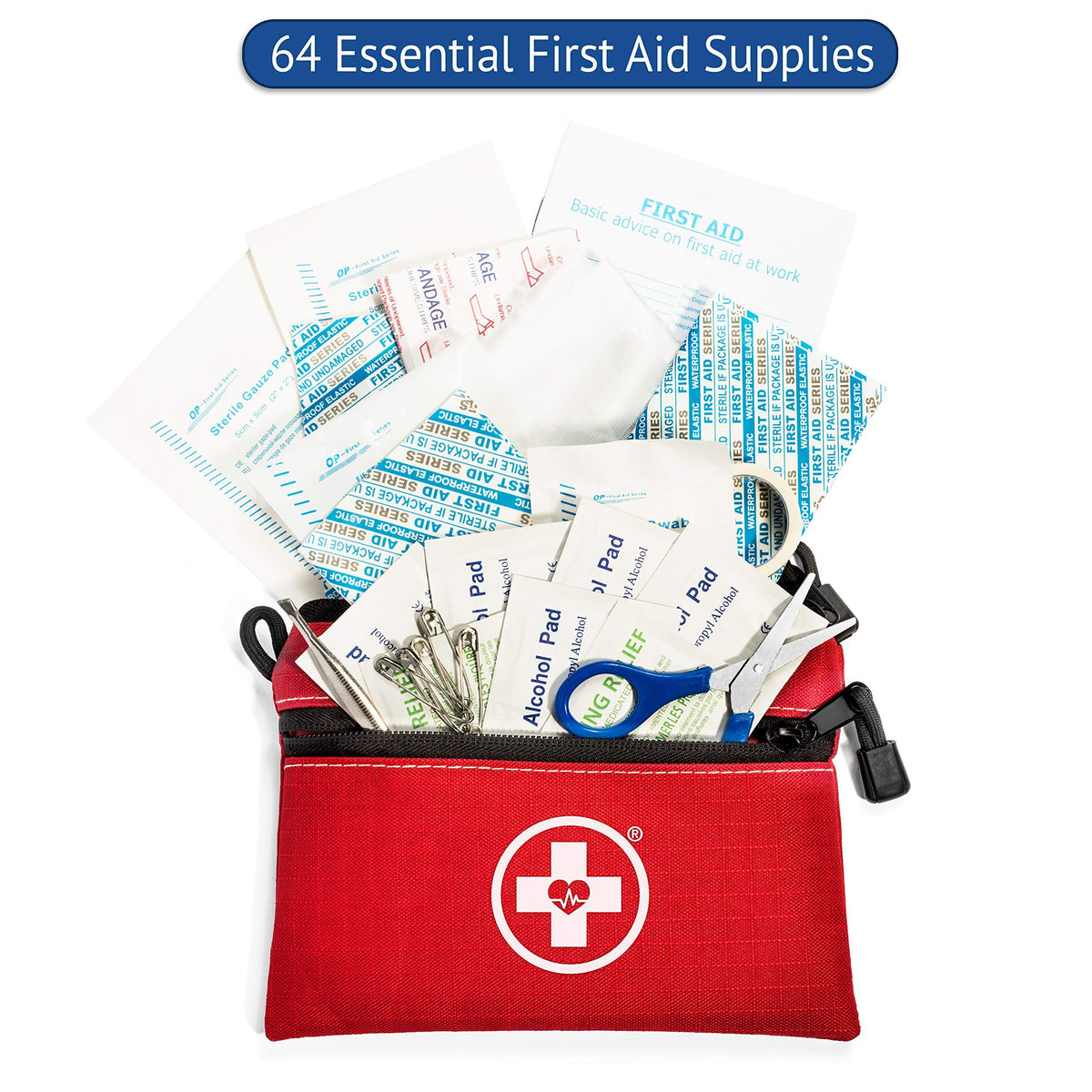Swiss Safe bonus mini kit included for compact emergency aid on adventures