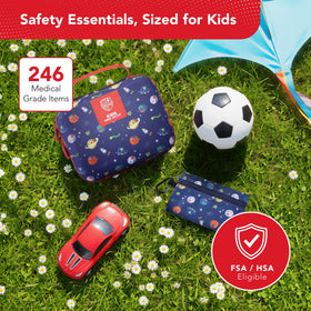 Swiss Safe kids detachable mini bag shown for on-the-go travel