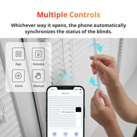 SwitchBot Hub Mini demonstrates voice assistant compatibility setup with Alexa, Google, and Siri.